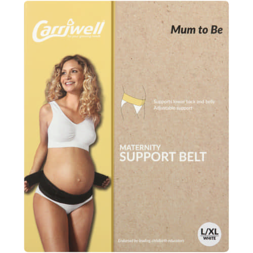 Maternity Support Belt White Large/Extra Large