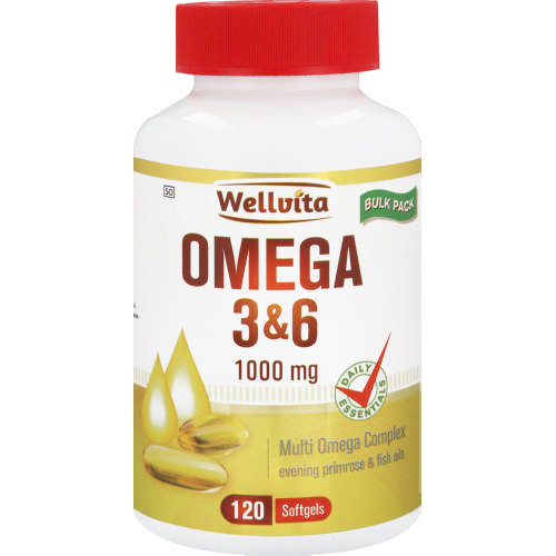 Omega 3+6 1000mg Multi Omega Complex Softgels 120 Softgels