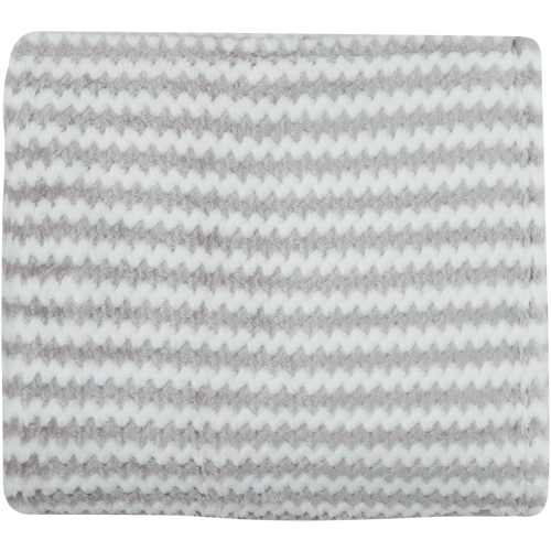 Melange Zig Zag Velvet Grey White