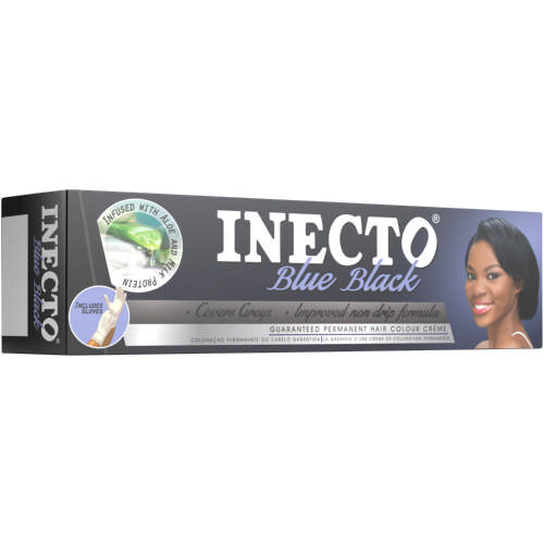 Inecto Permanent Hair Colour Creme Blue Black 50ml Clicks
