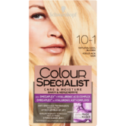 Colour Specialist Permanent Hair Colour 10-1 Ultra Light Pearly Blonde