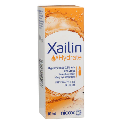 Xailin Hydrate Eye Drops 10ml - Clicks