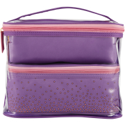 Toiletry Bag Set Lilac & Pink 3 Piece
