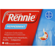 Antacid Peppermint 48 Tablets
