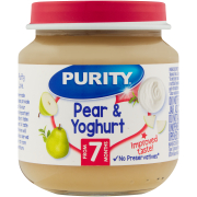 Second Foods Pear & Yoghurt 125ml