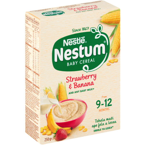 Nestlé Nestum Strawberry and Banana Baby Cereal 250 g