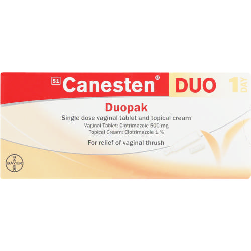 Canesten Duopack Tablets & Cream - Clicks