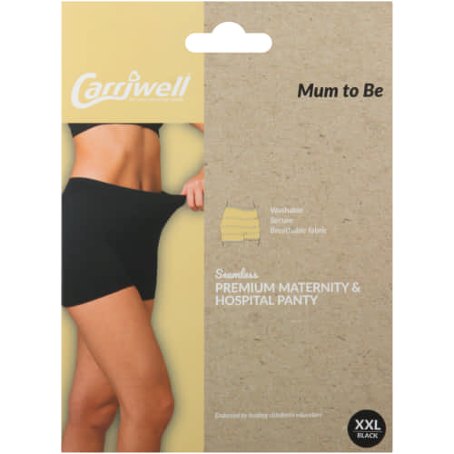 Carriwell Maternity Support Panties - Black