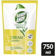 Multipurpose Cleaning Cream Refill Lemon 750ml