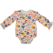 Girls All Over Print Frill Bodyvest Newborn