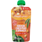Organic Baby Food Pouch Squash Chichpeas & Spinach 500g