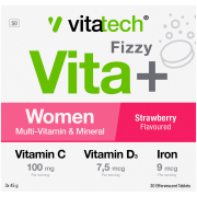 Vita+ Women's Effervescent Strawberry 3 Pack