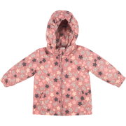 Girls Flower Parka Jacket 18-24M