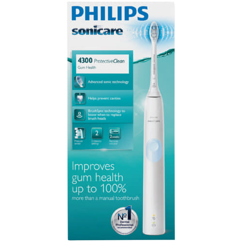 Sonicare ProtectiveClean 4300 Electric Toothbrush HX6809/16