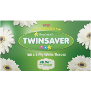 2-Ply Tissues White 180 Tissues