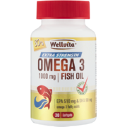 Extra Strength Omega 3 1000 mg 30 Softgels