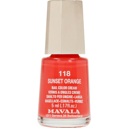 Mini Nail Colour Sunset Orange 5ml