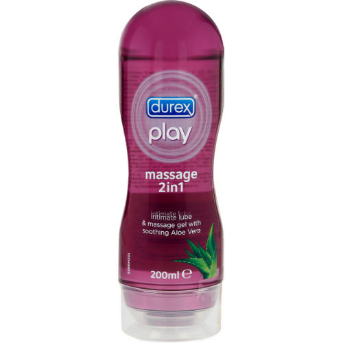 Durex Play 2 In 1 Intimate Lube And Massage Gel Soothing Aloe Vera 200ml Clicks