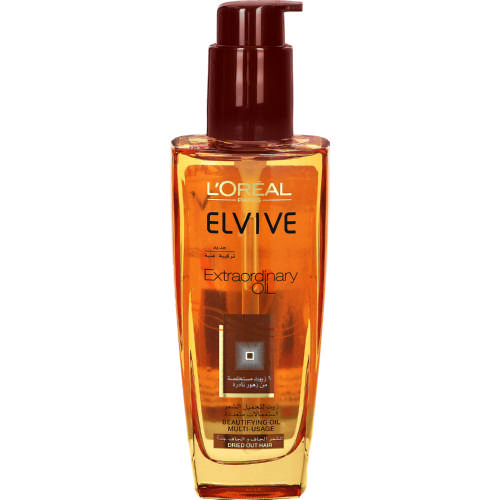L'Oreal Elvive Extraordinary Oil Beautifying Oil Dried Out Hair Dried ...