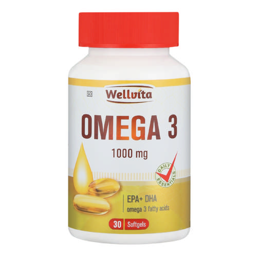 Omega 3 1000mg Fatty Acid Softgels 30 Softgels
