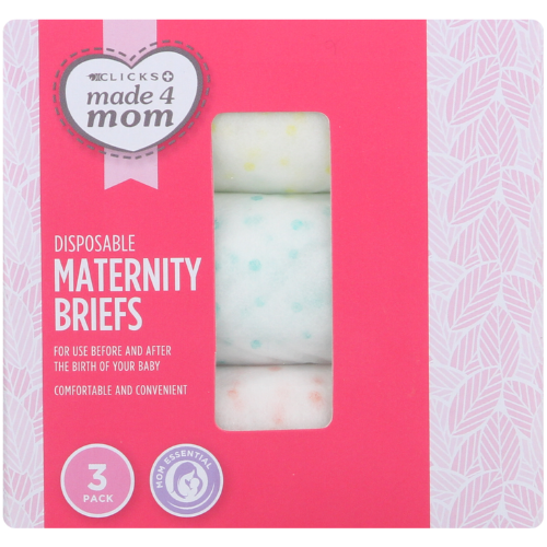 Made 4 Mom Disposable Maternity Briefs 3 Pack - Clicks