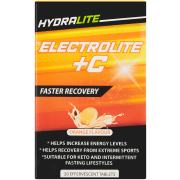 Electrolite + C Effervescent Orange 20 Tablets