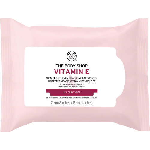 Vitamine E Gentle Cleansing Facial Wipes