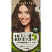 Natural Instincts Demi-Permanent Hair Dye 6 Light Brown