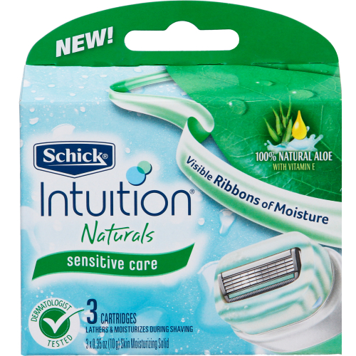 Intuition Naturals Sensitive Care 3 Cartridges