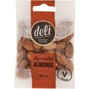 Dry Roasted Almonds 30g