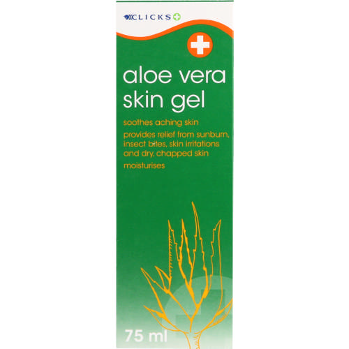 Clicks Aloe Vera Skin Gel 75ml Clicks 7024