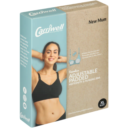 Carriwell Black Seamless Post Birth Shape Wear Panty £11.99 - Carriwell  Nursing Bras Free UK Delivery