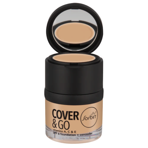 Cover & Go SPF6 Foundation & Concealer Linen 25ml + 1.2gr