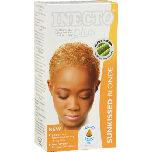 Inecto Plus Permanent Hair Colour Creme Sunkissed Blonde Clicks