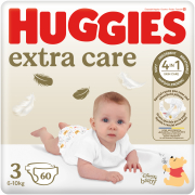 Extra Care Nappies Size 3 60's
