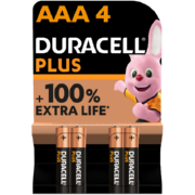 Plus Batteries AAA 4 Pack