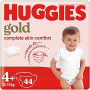 Gold Nappies Size 4+ 44's