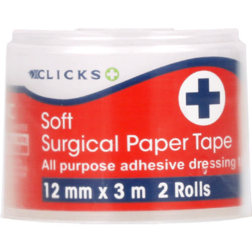 Soft Surgical Paper Tape 2 Rolls
