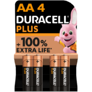 Plus Batteries AA 4 Pack