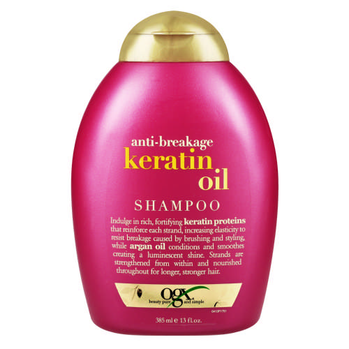 Anti-Breakage Keratin Oil Shampoo 385ml - Clicks