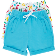 Boys 2 Pack Jogger Shorts 6-12M