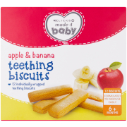 Teething Biscuits Apple & Banana
