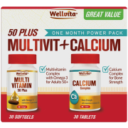 50 Plus Multivitamin & Calcium Power Pack 30 x 30