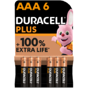 Plus Batteries AAA 6 Pack