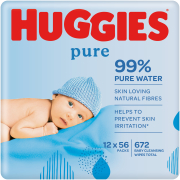 Pure Wipes 12 Pack 672s