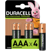 Rechargeable Batteries AAA 900mAh 4s - 5yr