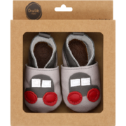 Schumi Grey White & Red Baby Shoes Boys 12-18 Months