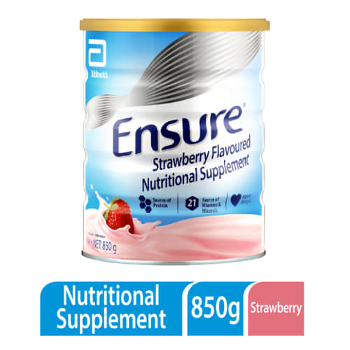 Nutritional Supplement Strawberry 850g