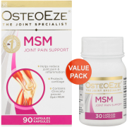 MSM Joint Pain Support 90 Capsules+30 Capsules