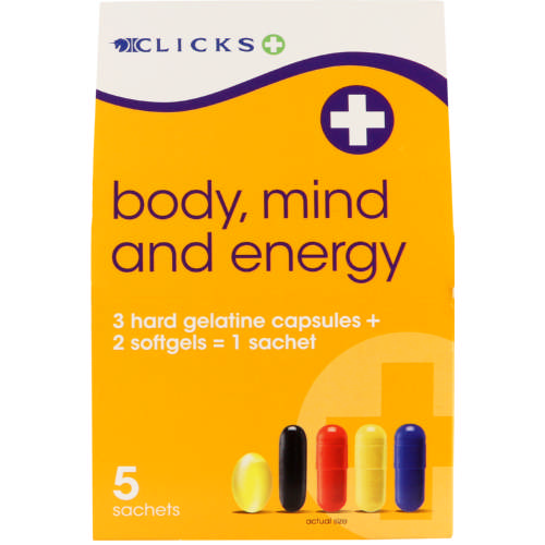 Body, Mind And Energy 5 Sachets